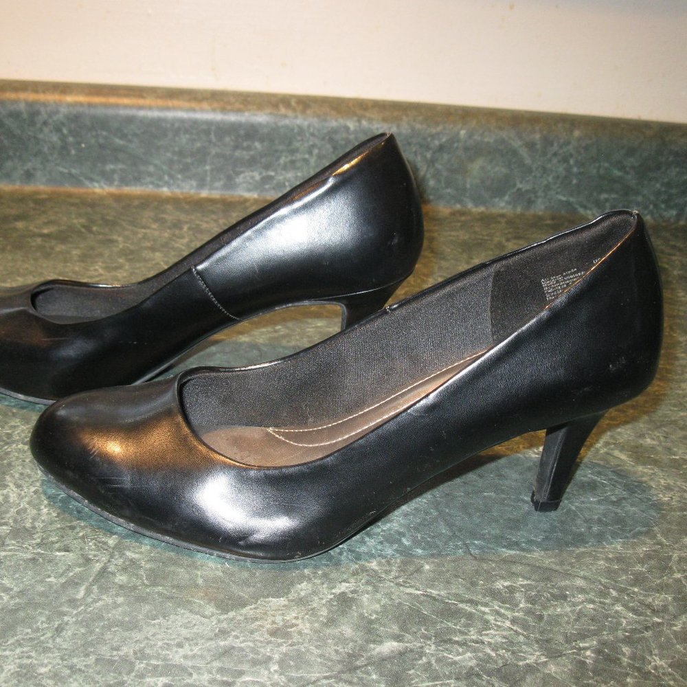 Black Predictions Comfort Plus heels 8W